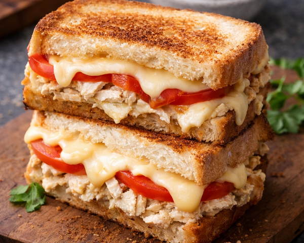 Creamy Muenster Chicken Melt Sandwich