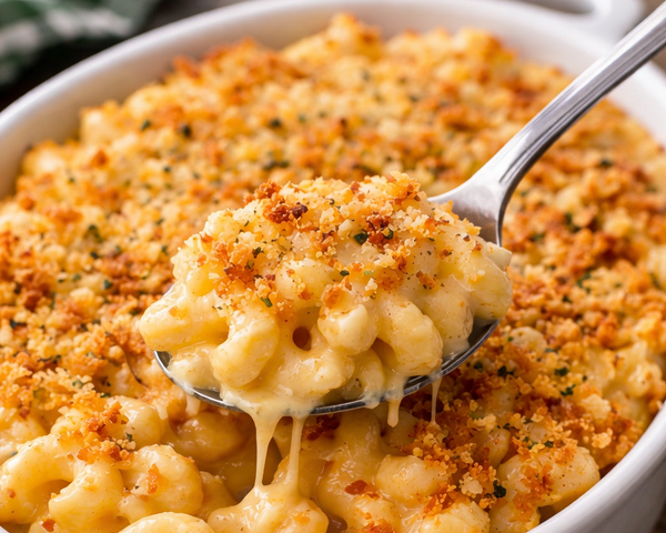 Smoked Gouda Mac & Cheese Bake