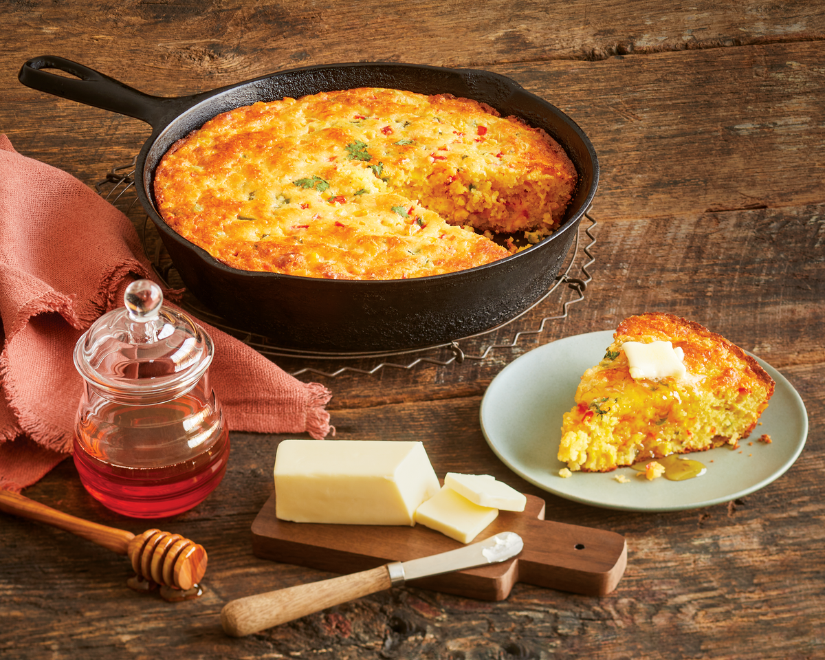 Mexican Skillet Corn Bread