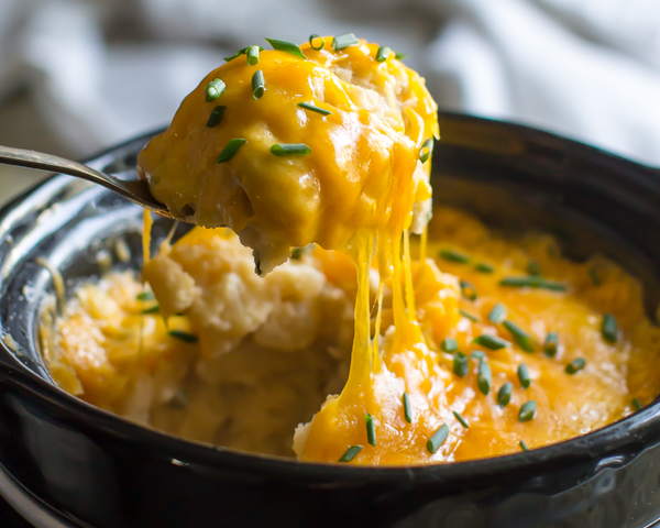 Slow-Cooker Cheddar and Chive Mashed Potatoes